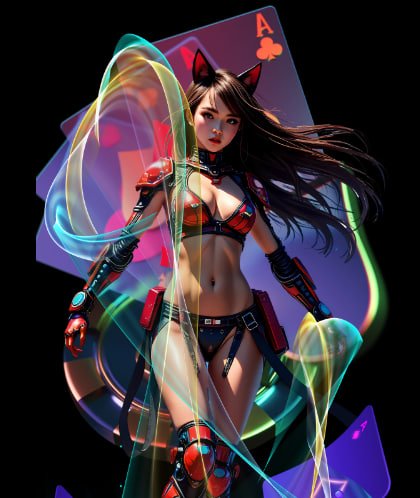 Ilustrasi perlindungan data digital dengan warna neon pink di layar perangkat mobile